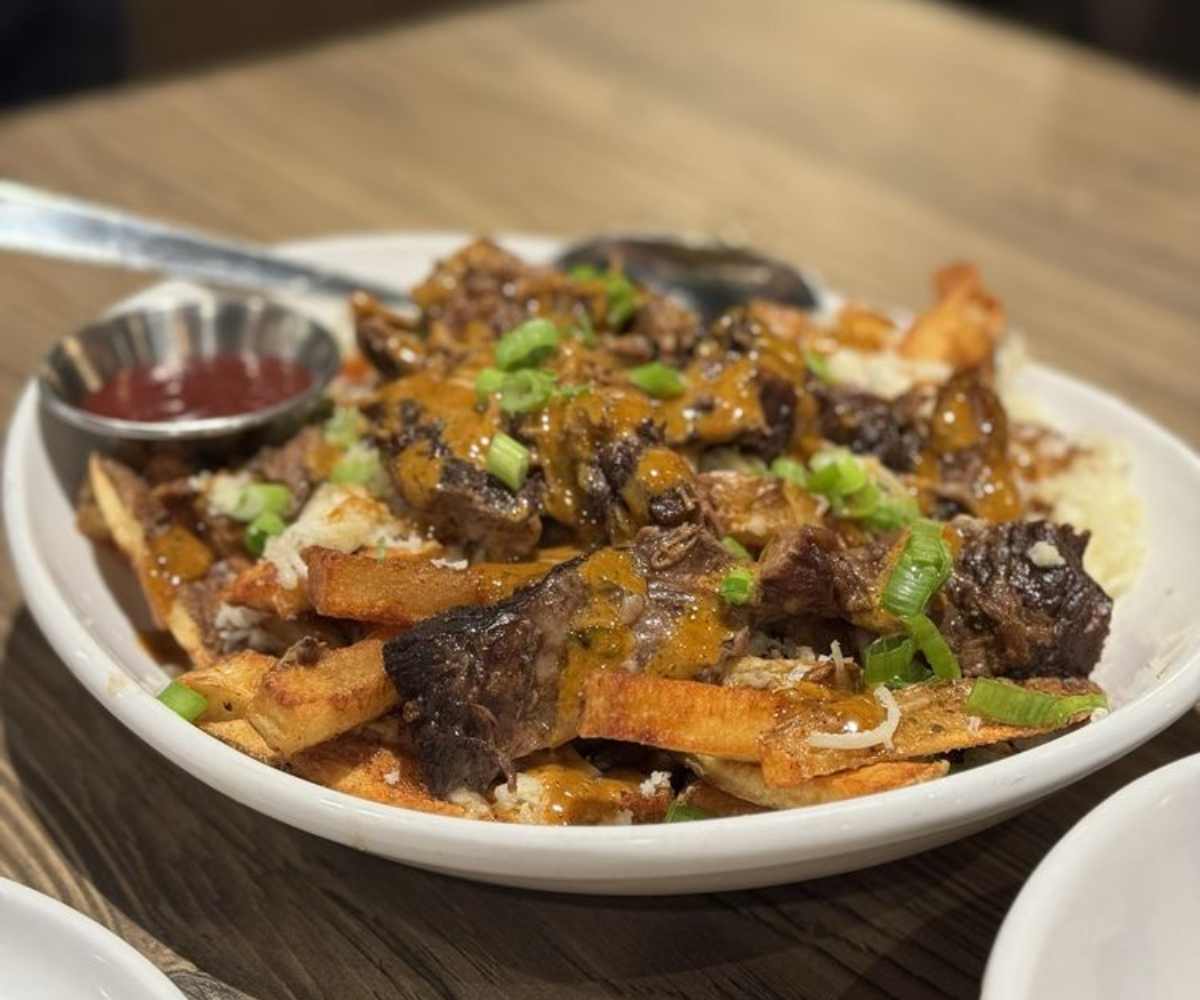 loaded fries at The Rustik Fork in Riverside, CA