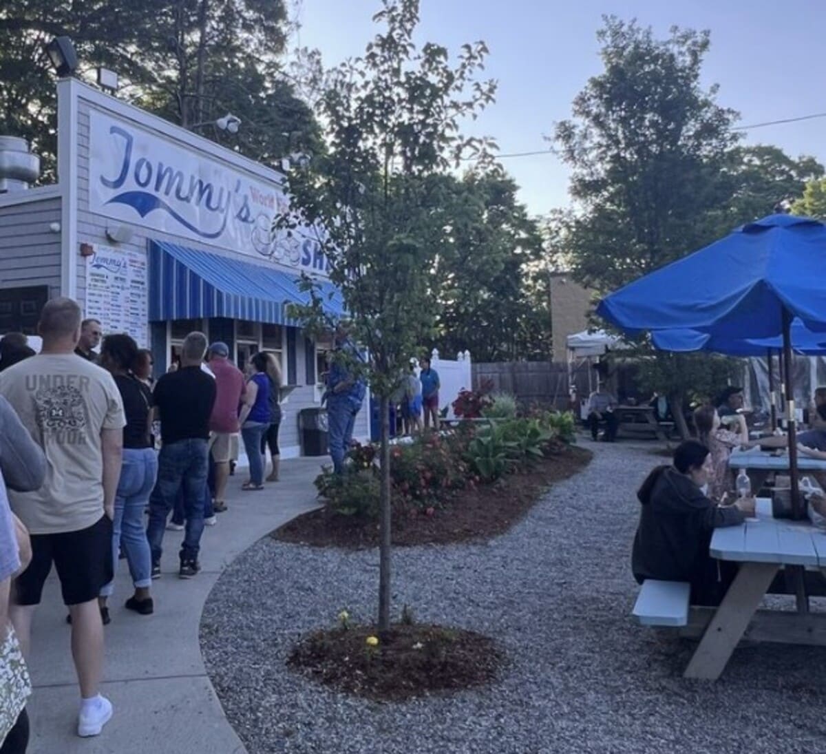 at Tommy's Clam Shack located in Warwick, RI.