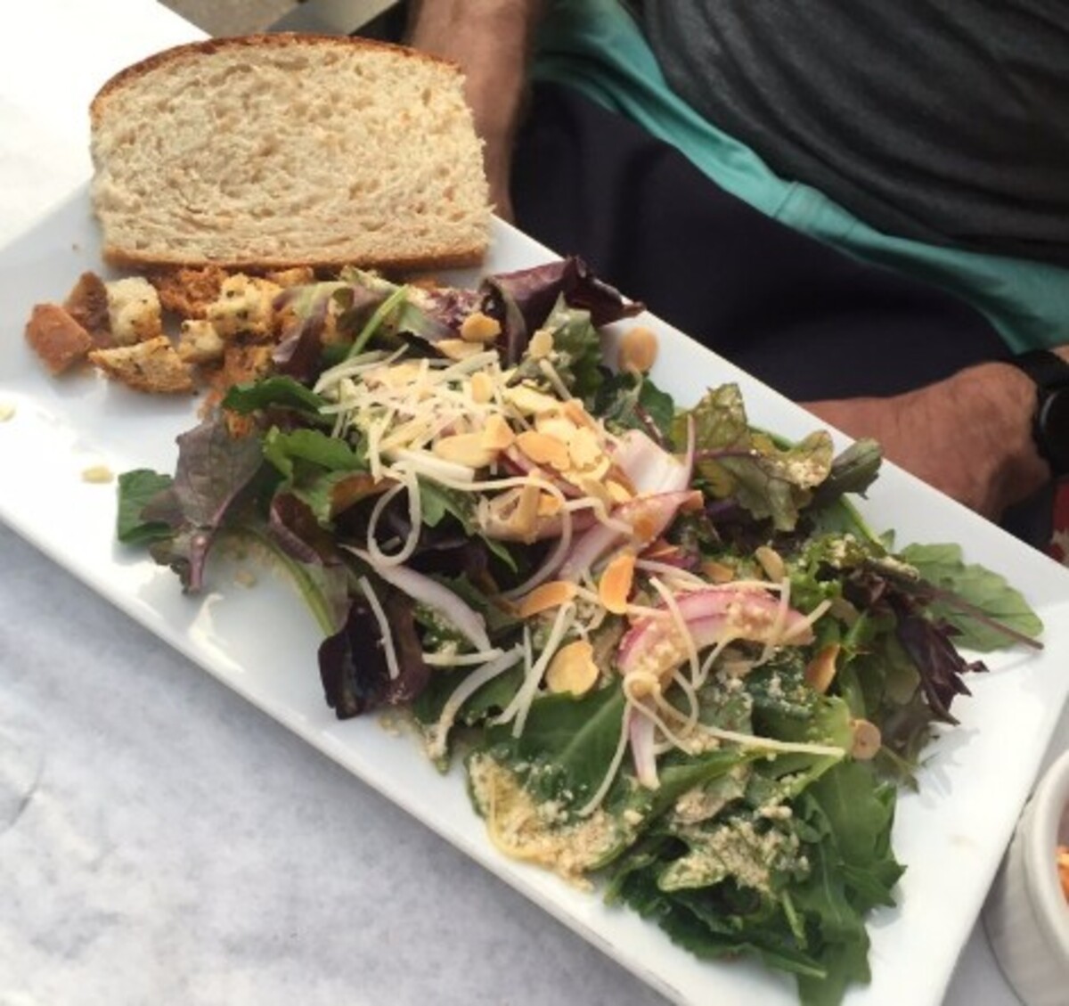 Food at L May Eatery located in Dubuque, IA.