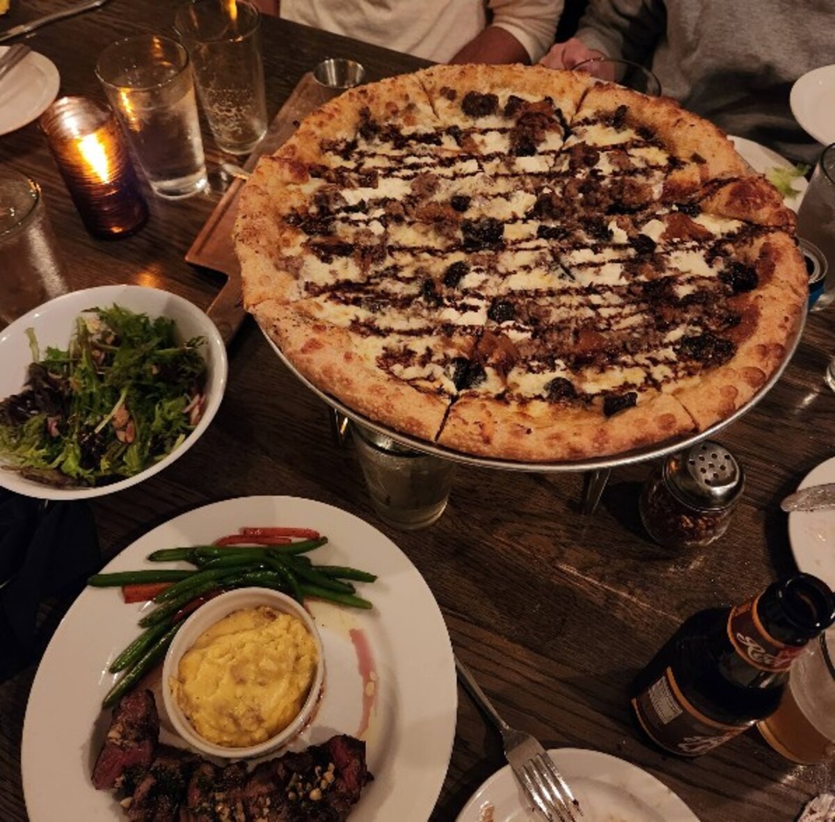 Food at L May Eatery located in Dubuque, IA.