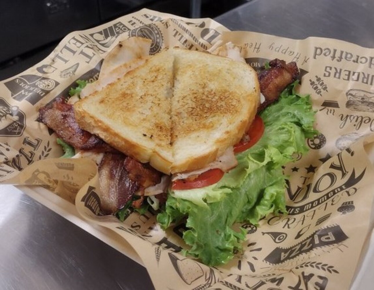 Food at Duke's Sweet's and Treat's located in Wasilla, AK.