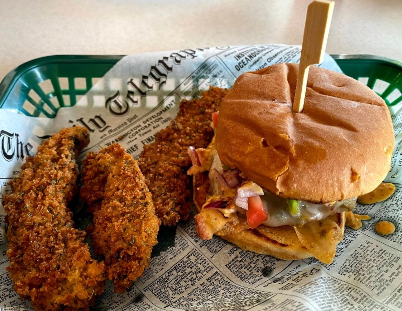 Food at Mid City Grill located in Johnson City, TN.