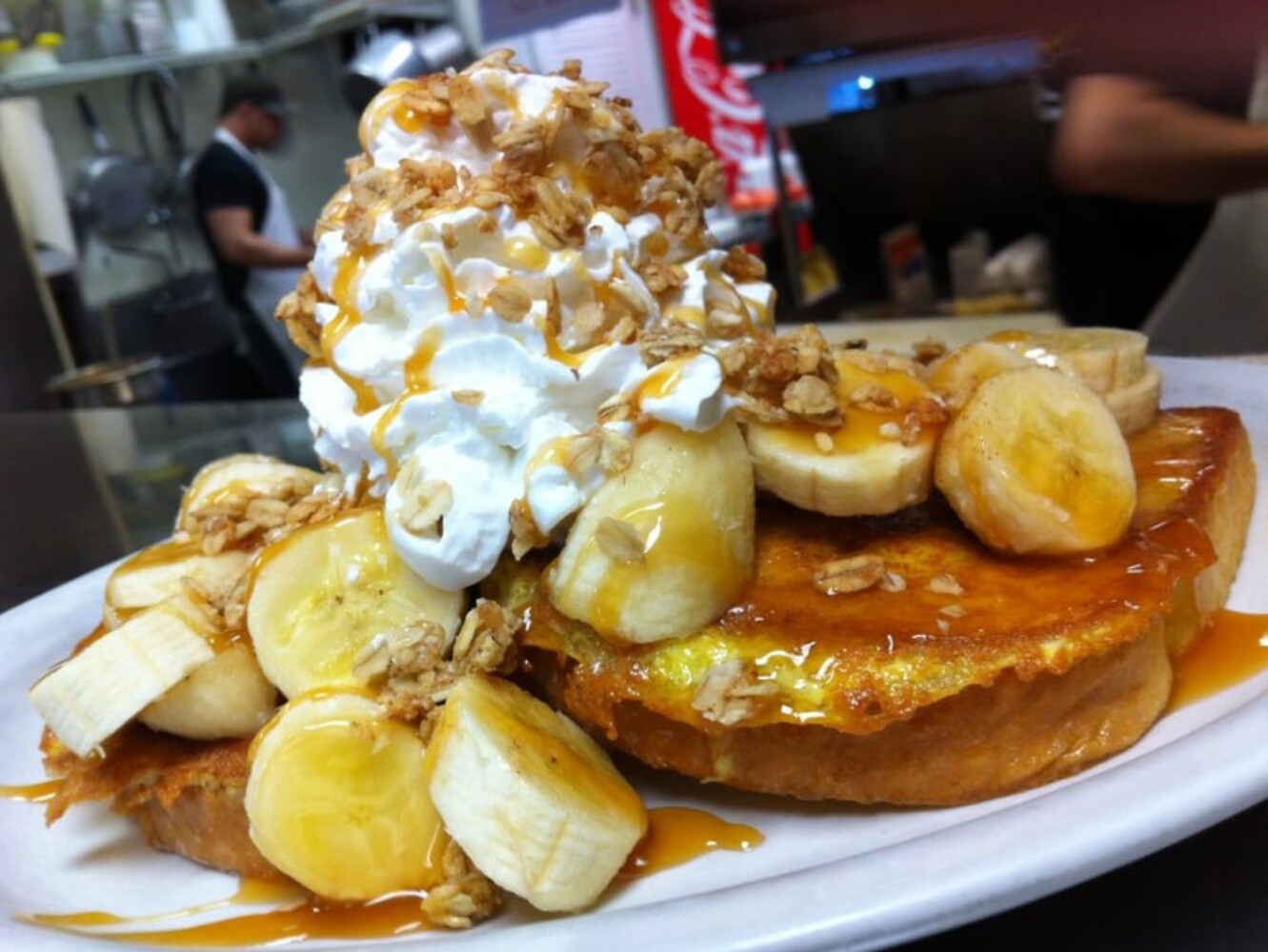Food at J & M Diner located in Framingham, MA. 