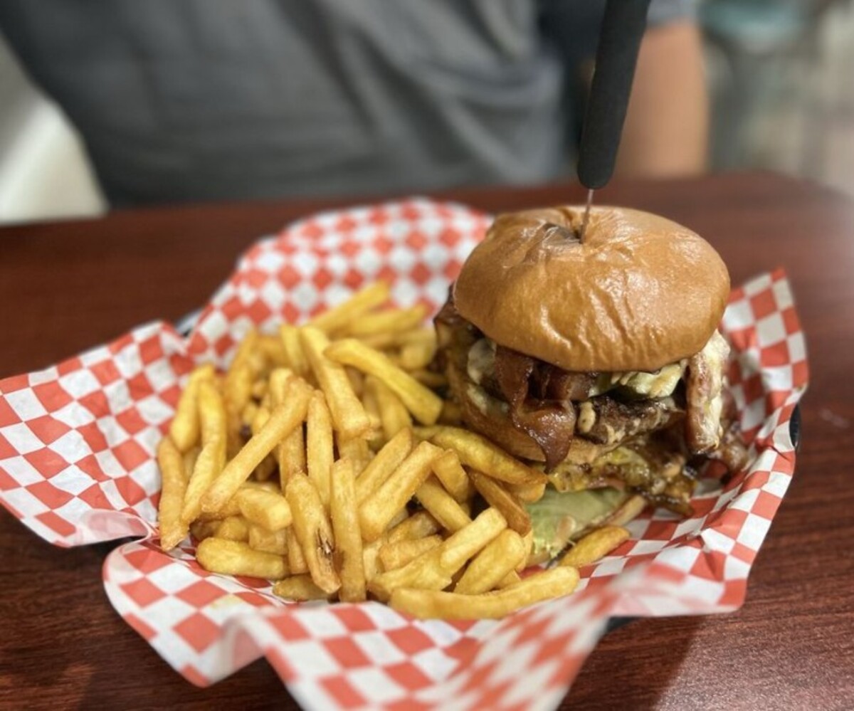 Food at Duke's Sweet's and Treat's located in Wasilla, AK.