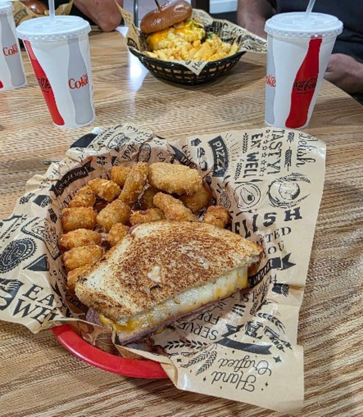 Food at Duke's Sweet's and Treat's located in Wasilla, AK.