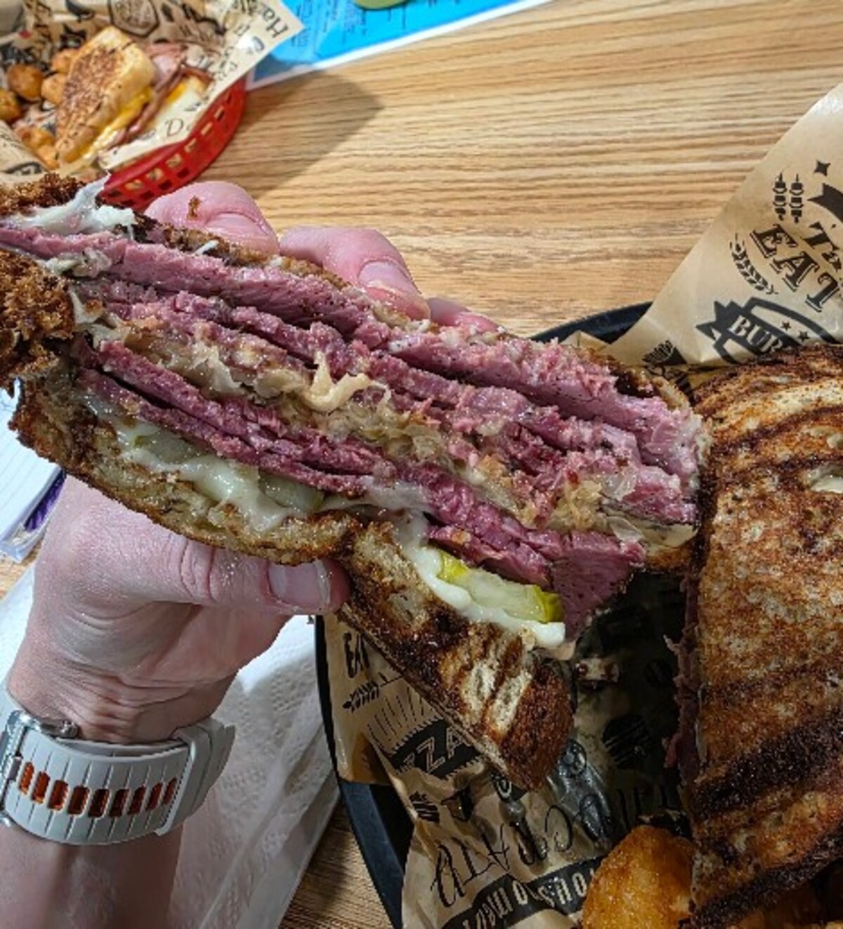 Food at Duke's Sweet's and Treat's located in Wasilla, AK.