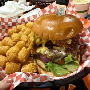 Food at Duke's Sweet's and Treat's located in Wasilla, AK.