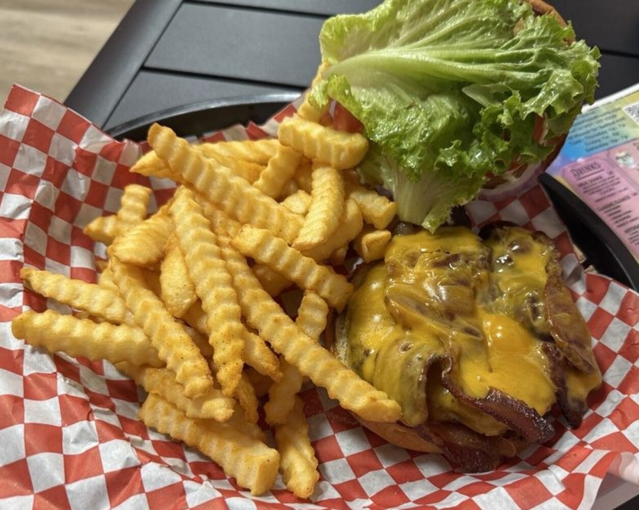 Food at Duke's Sweet's and Treat's located in Wasilla, AK.