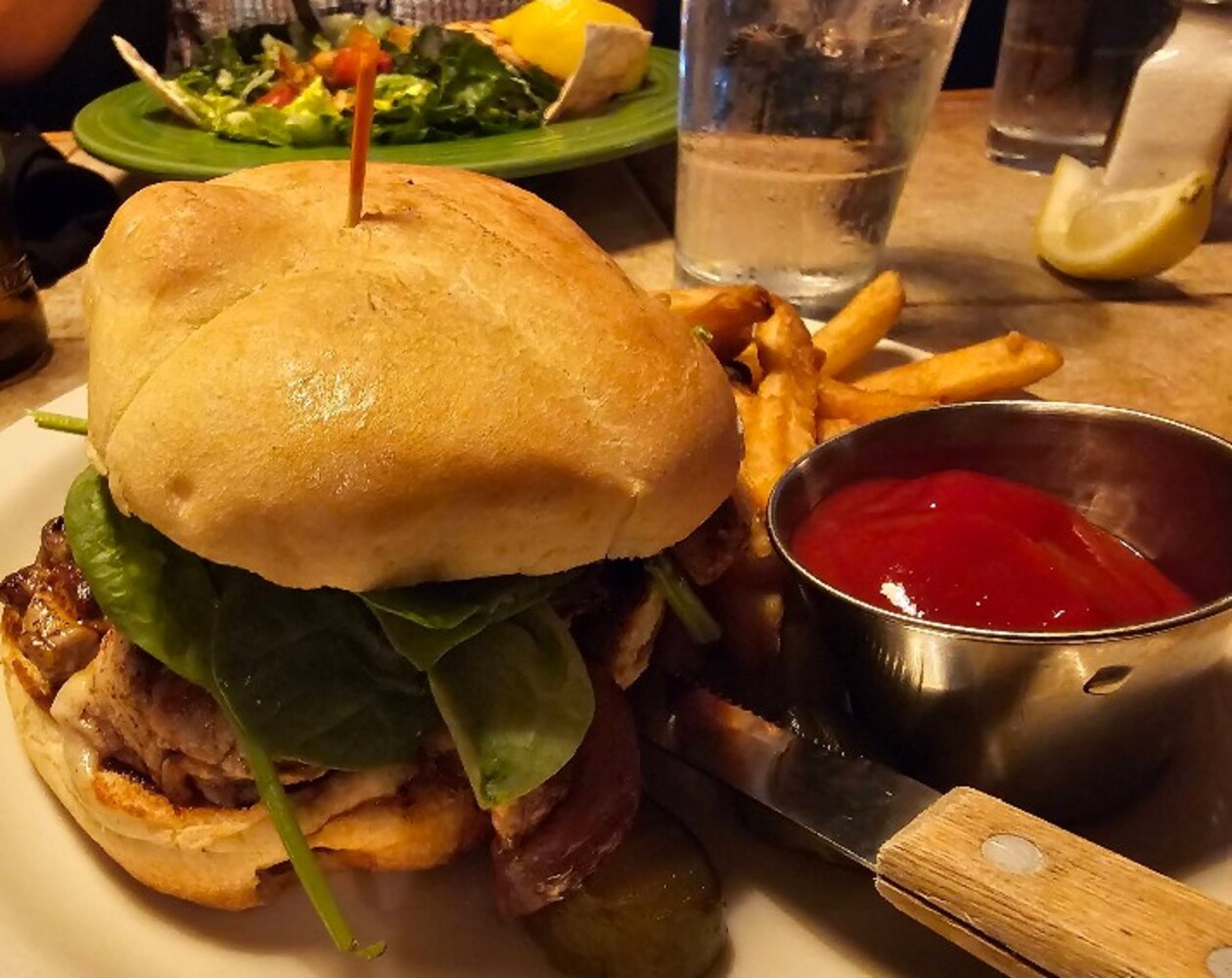 Food at Huisache Grill located in New Braunfels, TX.