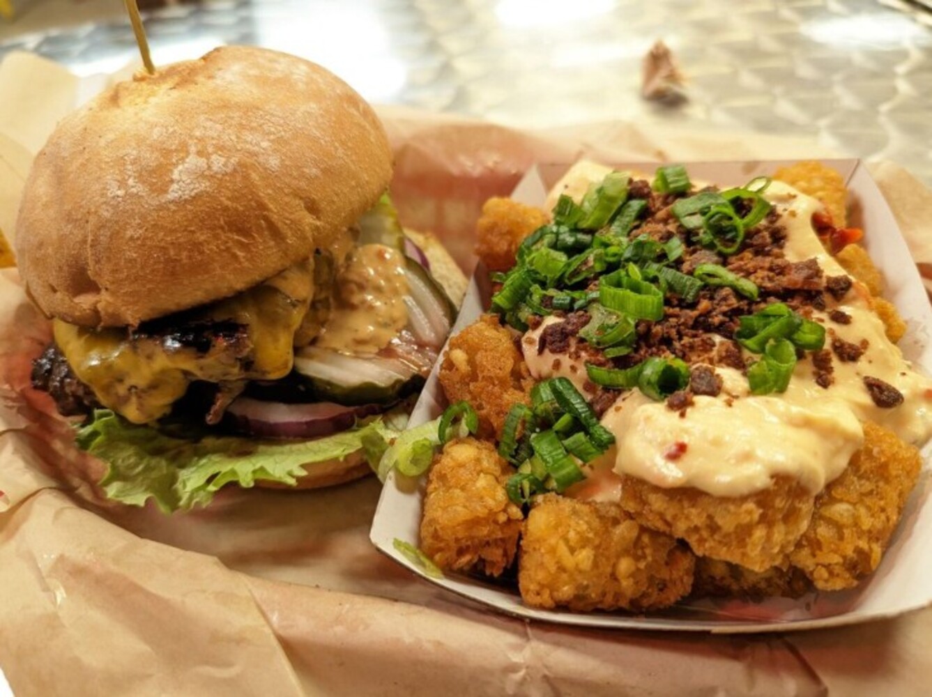 Food at Bingo Burger located in Pueblo, CO.