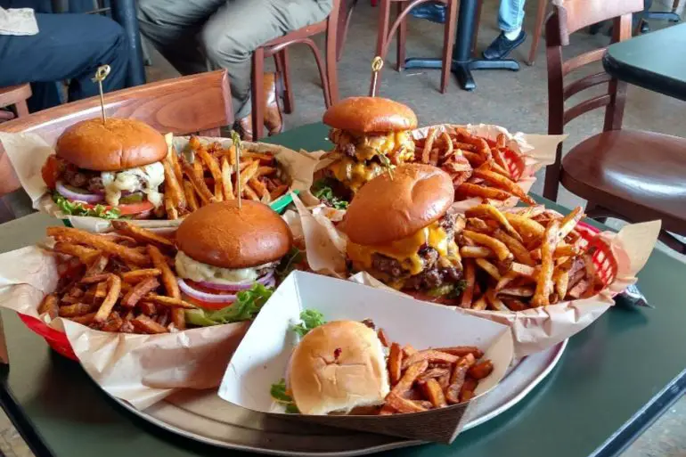 Food at Bingo Burger located in Pueblo, CO.