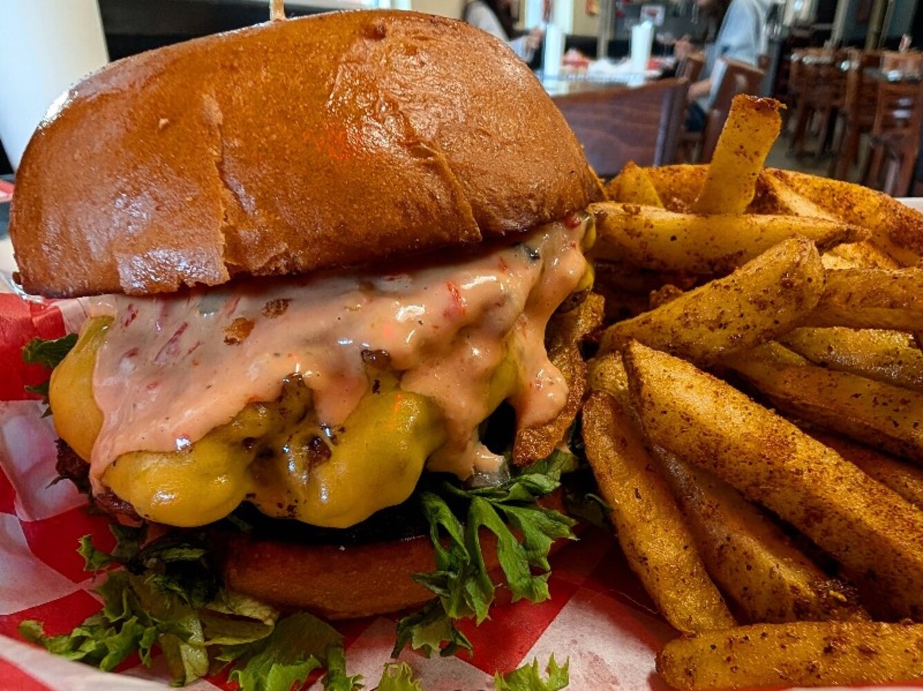 Food at Bingo Burger located in Pueblo, CO.