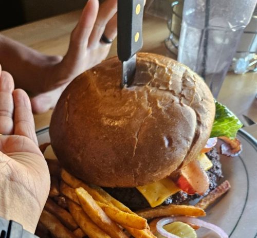 Food at Lumberjacks located in North Las Vegas, NV.