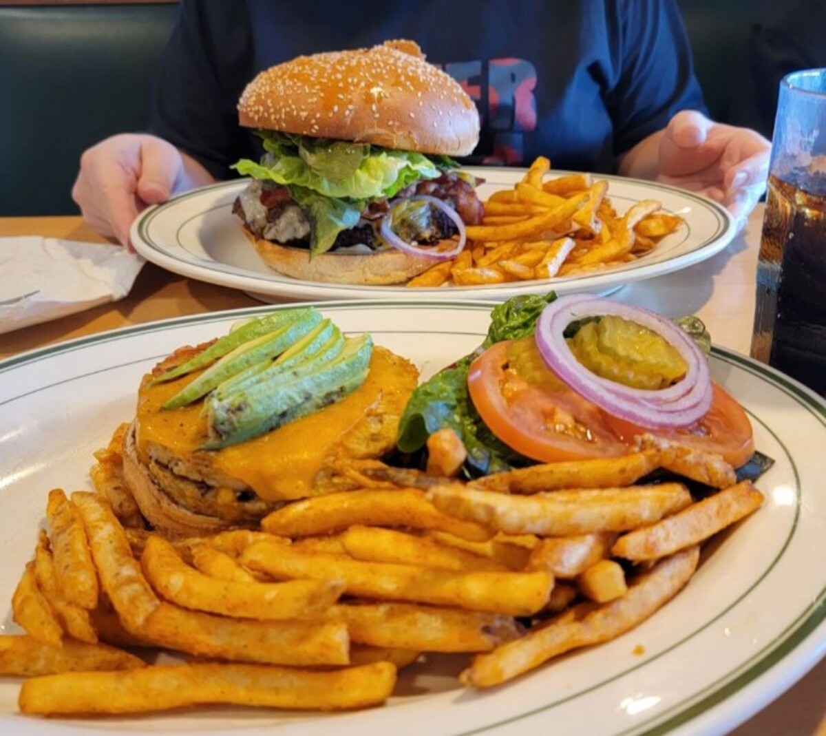 Food at Lumberjacks located in North Las Vegas, NV. 