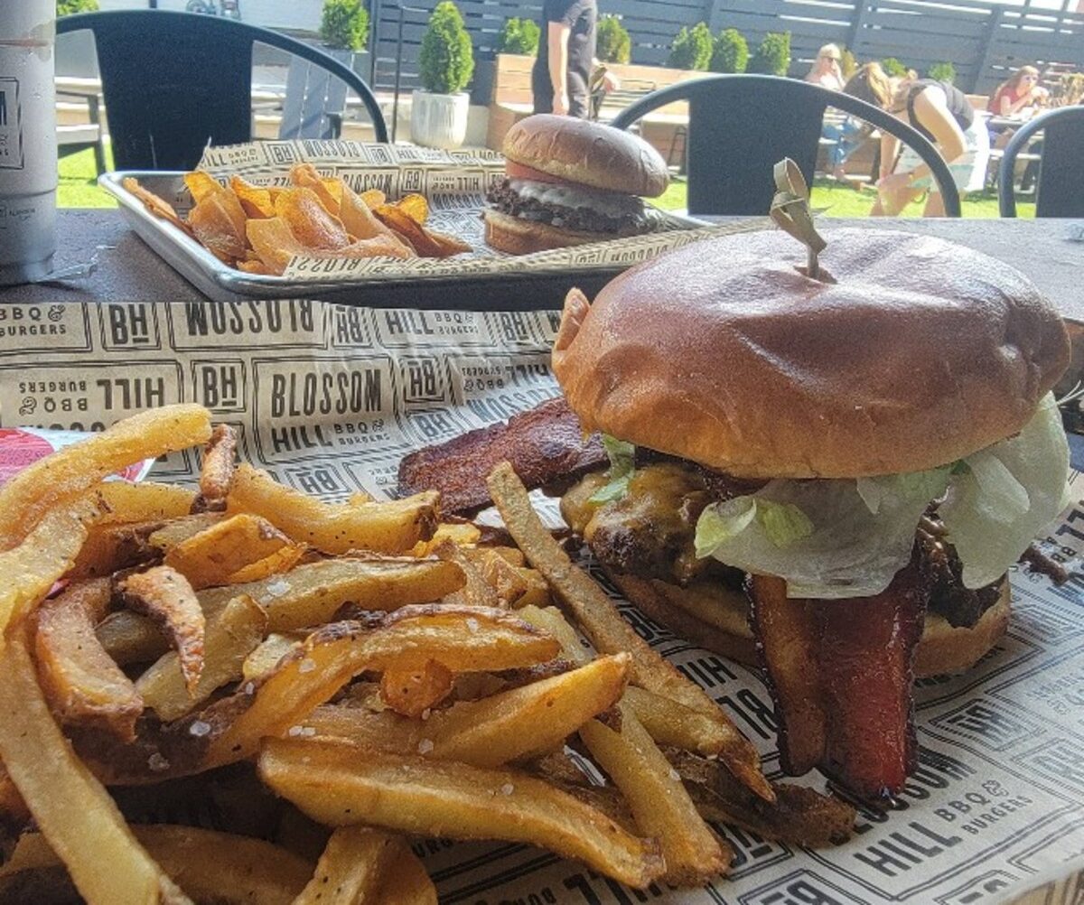 Food at Blossom Hill BBQ & Burgers located in Rome, GA.