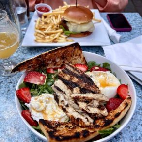 Food at The Knickerbocker Tavern located in Altoona, PA.