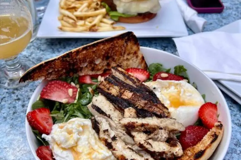 Food at The Knickerbocker Tavern located in Altoona, PA.