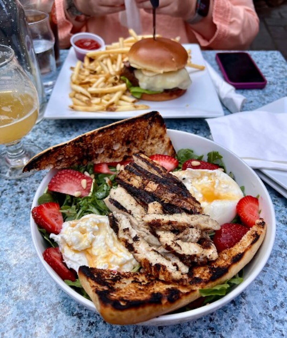 Food at The Knickerbocker Tavern located in Altoona, PA.