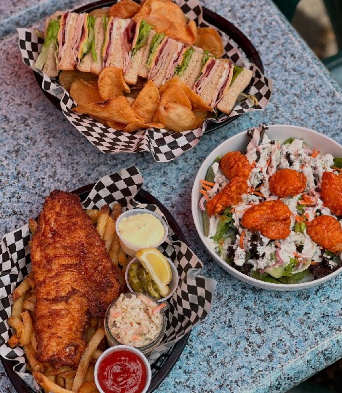 Food at The Knickerbocker Tavern located in Altoona, PA.