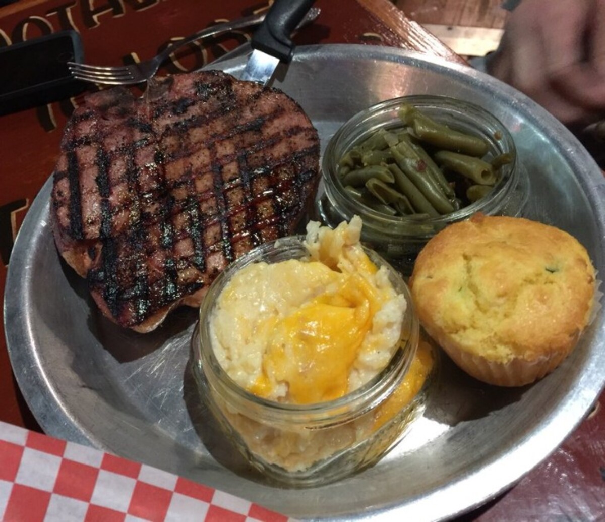 Food at Firehouse BBQ and Blues located in Richmond, IN. 