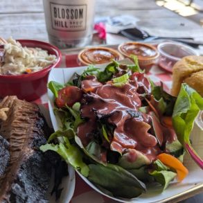 Food at Blossom Hill BBQ & Burgers located in Rome, GA.