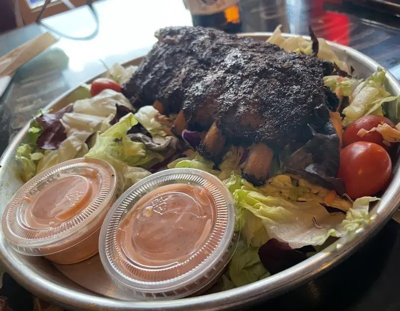 Food at Firehouse BBQ and Blues located in Richmond, IN. 