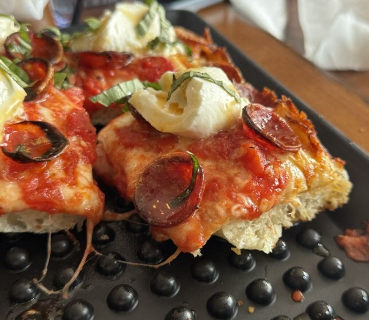 Food at Pizza Payaa located in Normal, IL. 