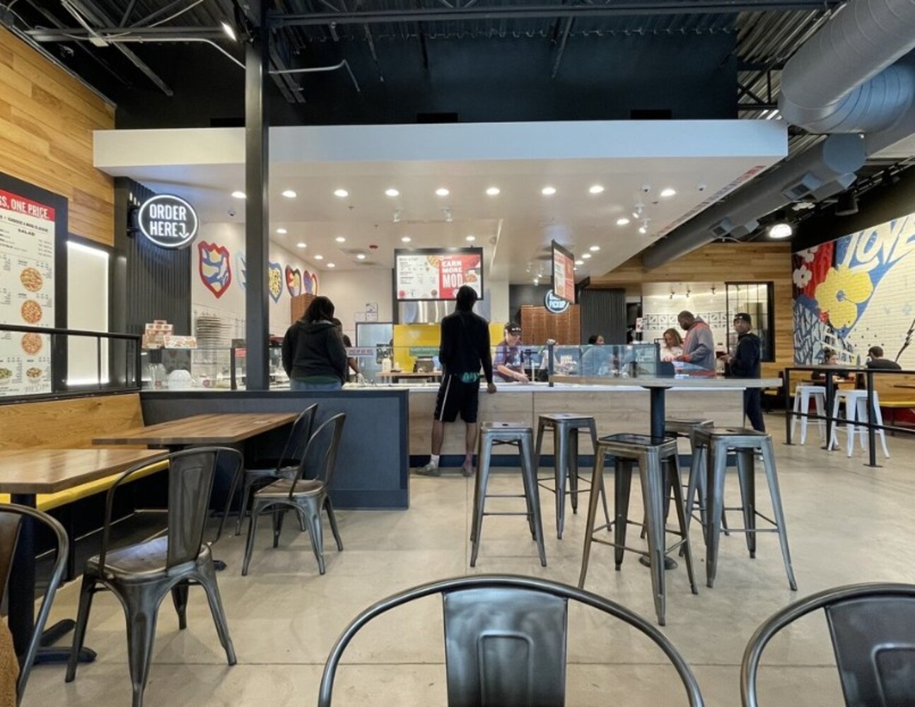 at MOD Pizza located in Burlington, NC. 