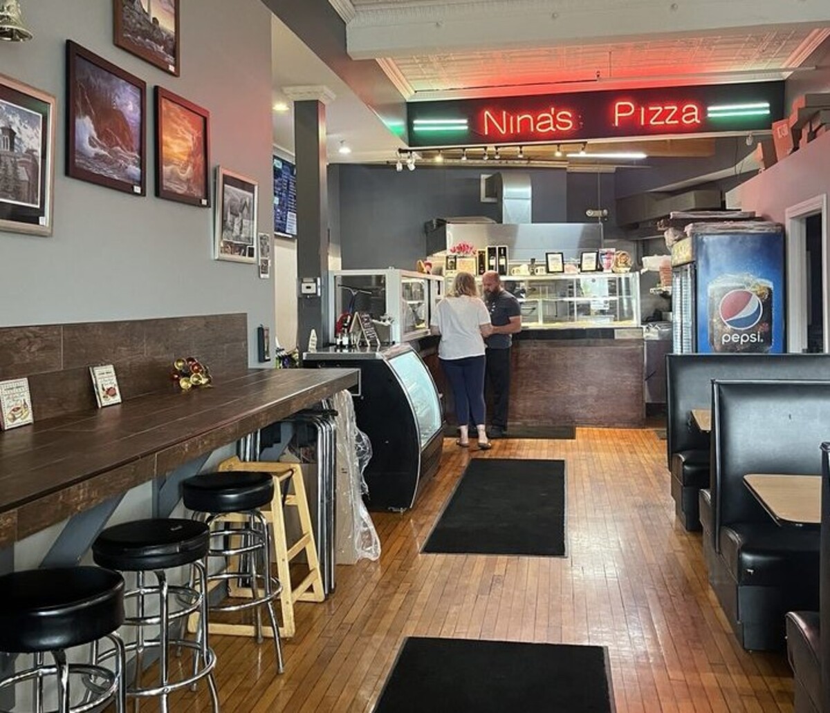 at Nina's Pizza located in Utica, NY.