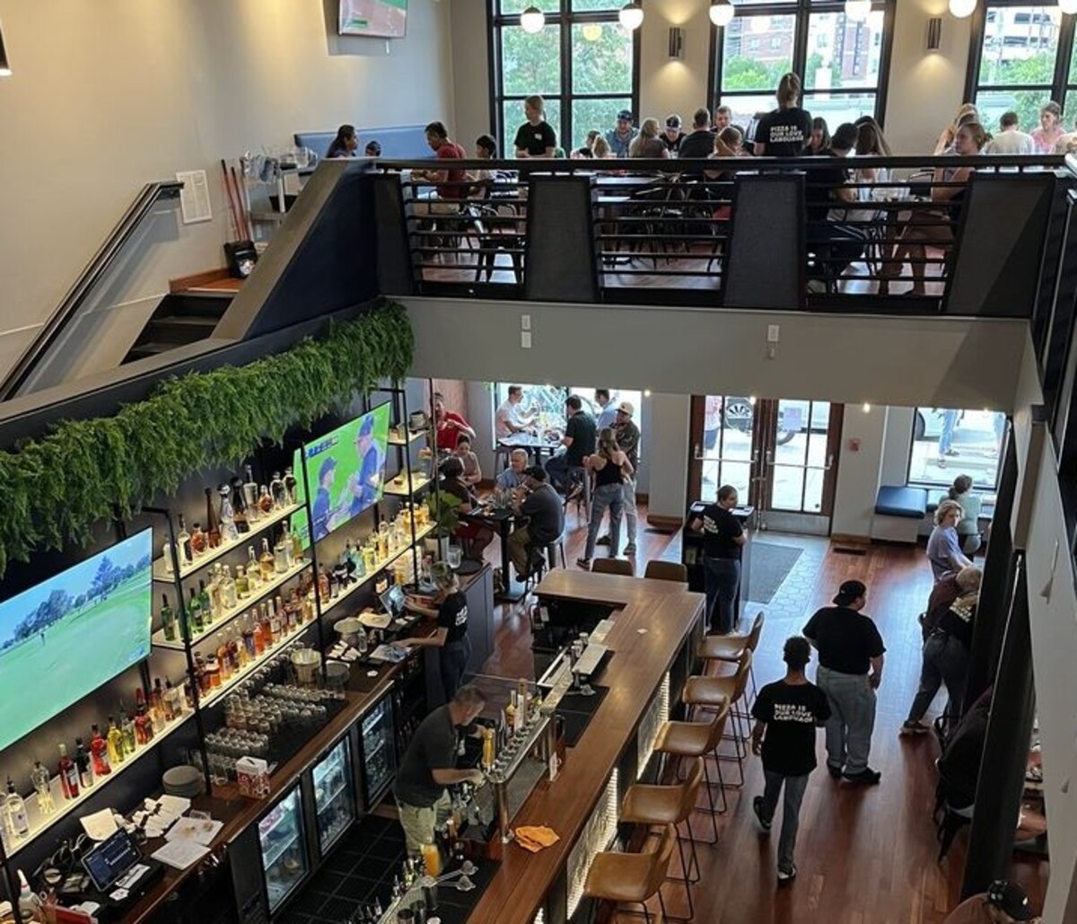 at Pizza Payaa located in Normal, IL. 