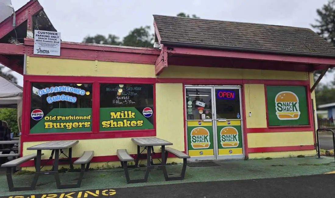 outside snack shack in eugene, OR