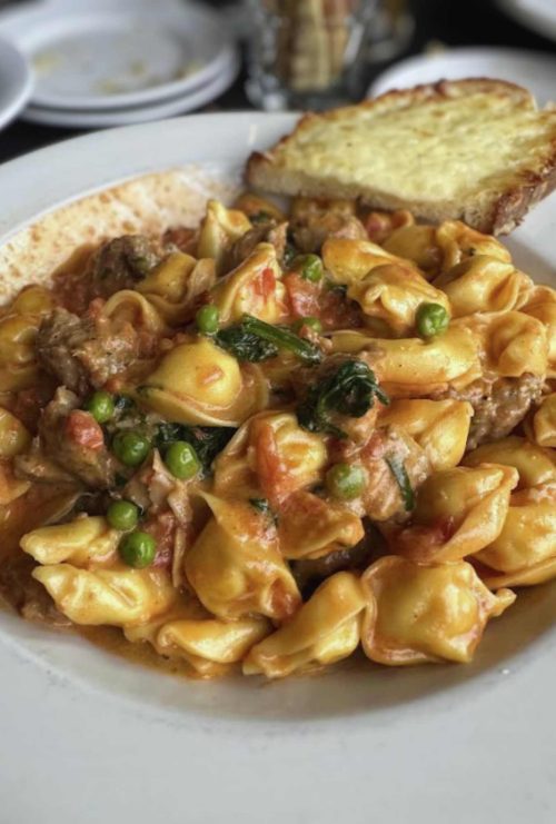 pasta at cafe roma in elgin illinois