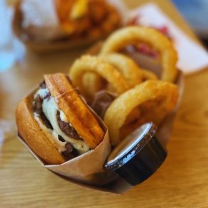 Sideburns Burgers and Onion Rings