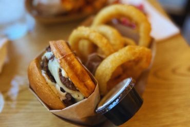 Sideburns Burgers and Onion Rings