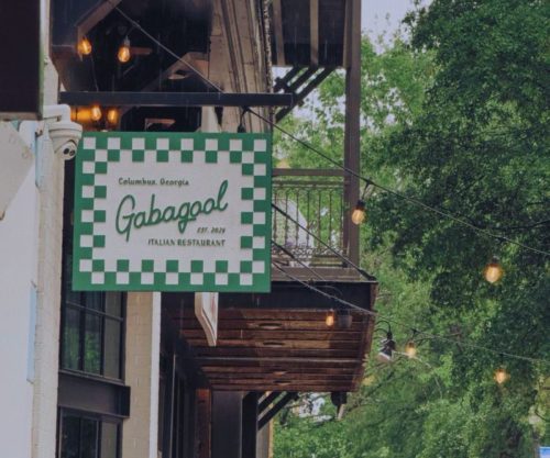 Gabagool Store Sign