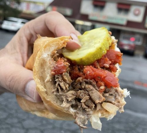 Food at Ritz Barbecue located in Allentown PA