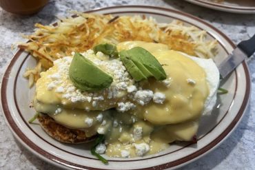 Food at Angie’s Restaurant located in Logan UT.