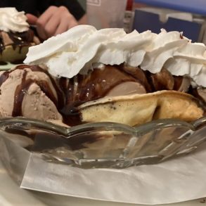 Food at Taggart’s Ice Cream located in Canton OH