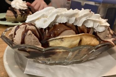 Food at Taggart’s Ice Cream located in Canton OH