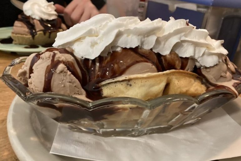 Food at Taggart’s Ice Cream located in Canton OH