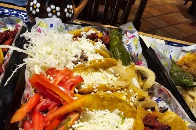 Food at Nana's Taqueria located in McAllen TX