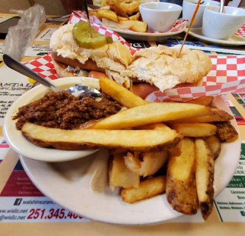 Food at Dew Drop Inn located in Mobile, AL