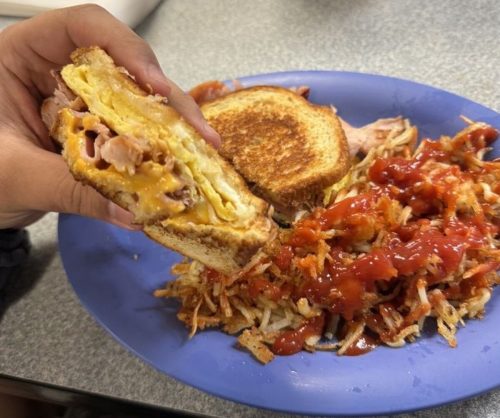 Food at Carolina's Diner located in Greensboro, NC