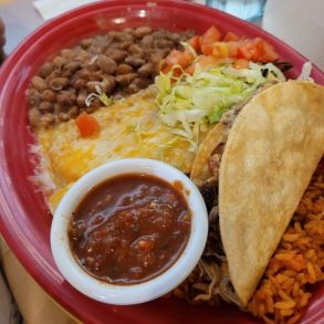 Food at Pantry Restaurant located in Santa Fe NM.
