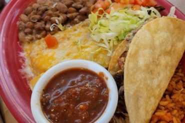 Food at Pantry Restaurant located in Santa Fe NM.