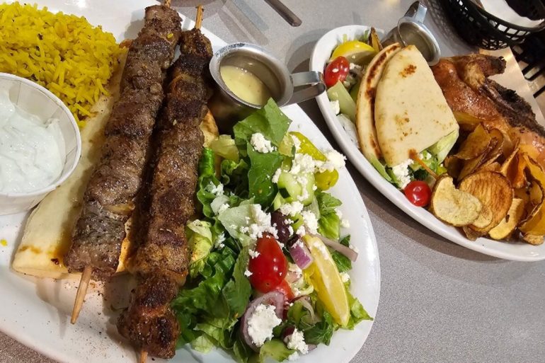 Food at Frontier located in Albuquerque NM.