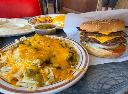 Food at Frontier located in Albuquerque NM.