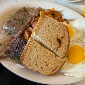 Food at Glider Diner located in Scranton PA.