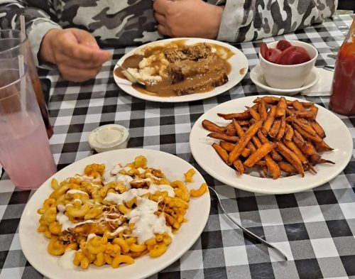 Food at Glider Diner located in Scranton PA.