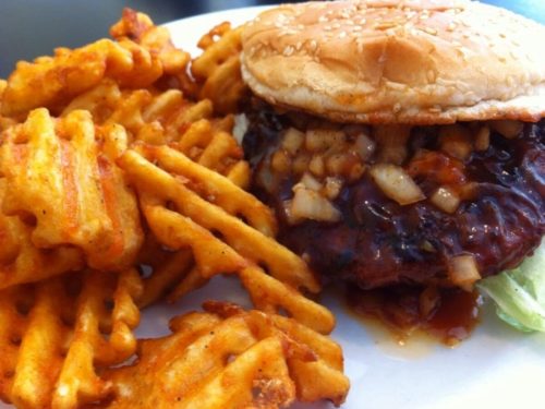 Food at Ike's Chili located in Tulsa OK.